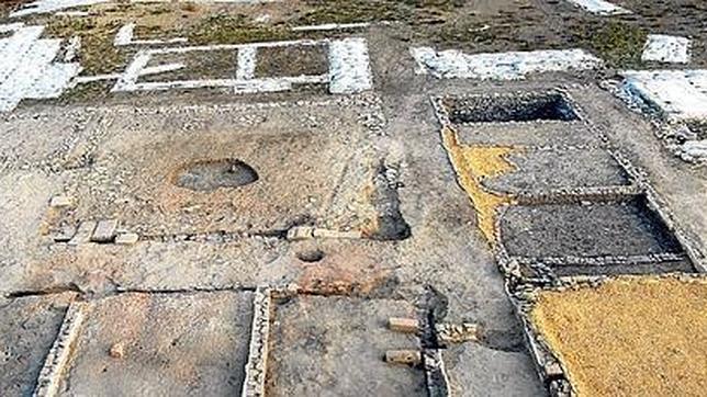 Hallan en Veleia los restos del priorato de la orden de Malta