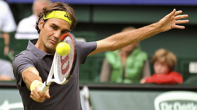 Federer, en la final de Halle