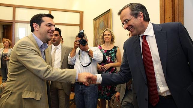 Samarás comienza la ronda urgente de conversaciones para formar gobierno en Grecia
