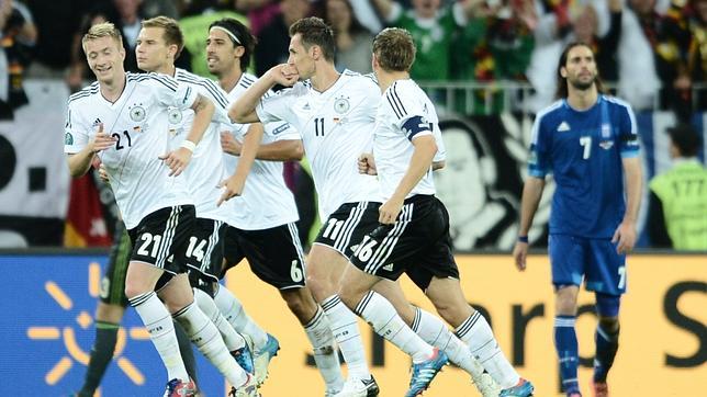 Grecia no puede con el poderío alemán