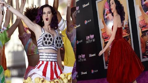 Katy Perry del vintage al vestido de palomitas para presentar su documental