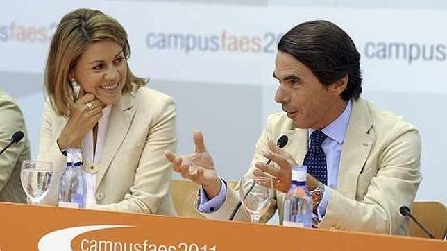 Cospedal y Aznar inauguran hoy el Campus FAES, que clausurará Rajoy