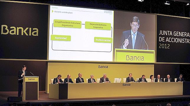 Goirigolzarri promete «una Bankia rentable, sólida y eficiente»