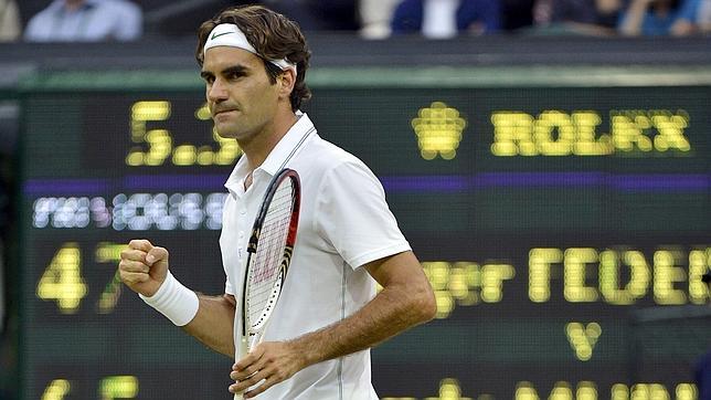 Federer, rey de Wimbledon