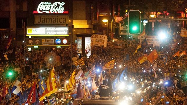 La Marcha Negra llega a Industria