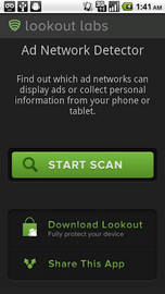 Lookout Ad Network Detector te informa de dónde viene la publicidad