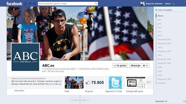 ABC, entre los diez mejores periódicos del mundo en las redes sociales