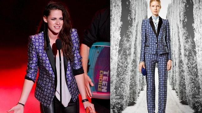 Kristen Stewart, nueva imagen de Balenciaga, viste de Cavalli