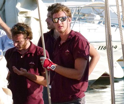 Pierre Casiraghi, de regatas en Cádiz