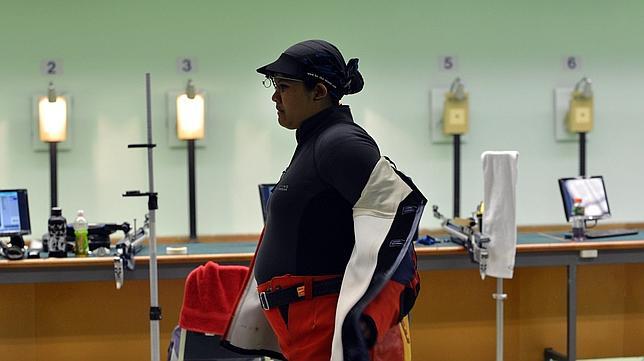 Una malaya embarazada de 7 meses participará en los Juegos de Londres