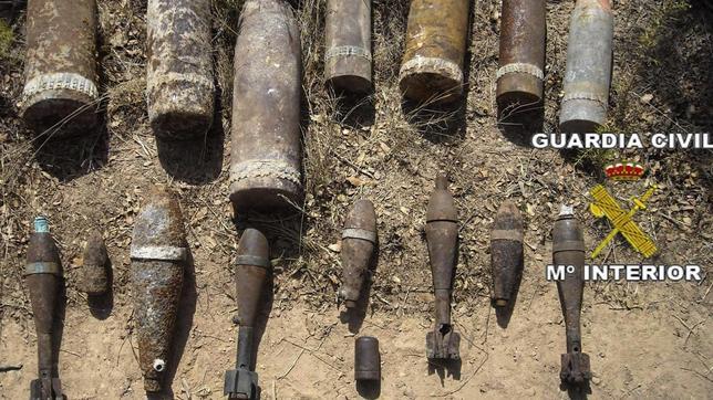 Hallan proyectiles, granadas y artillería de la Guerra Civil en Castellón