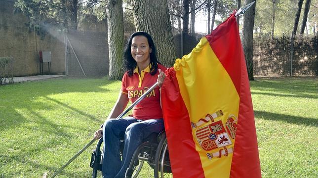 Teresa Perales, abanderada española: «Esto me hace sentir muy orgullosa»
