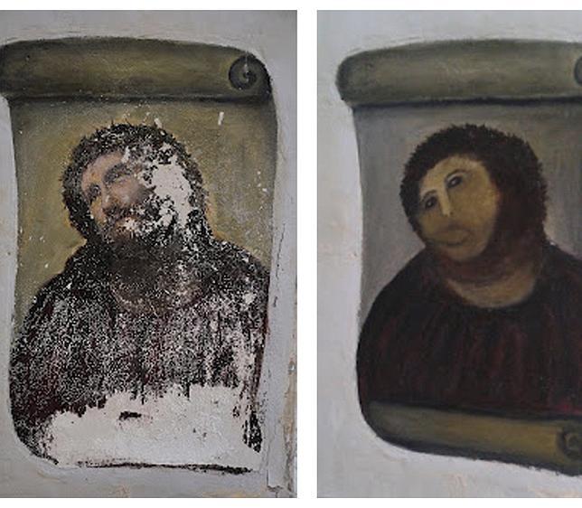 El párroco de Borja propone al alcalde tapar el «Ecce Homo» para evitar mofas