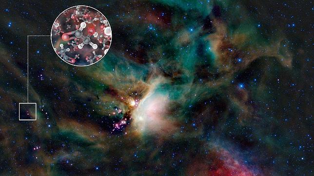 Hallan uno de los «ingredientes» de la vida en el gas de una estrella joven