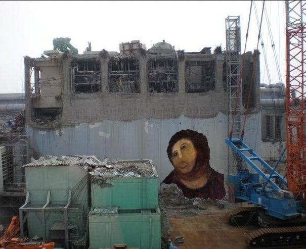 Una foto torpemente retocada de la central de Fukushima desata la polémica en la red