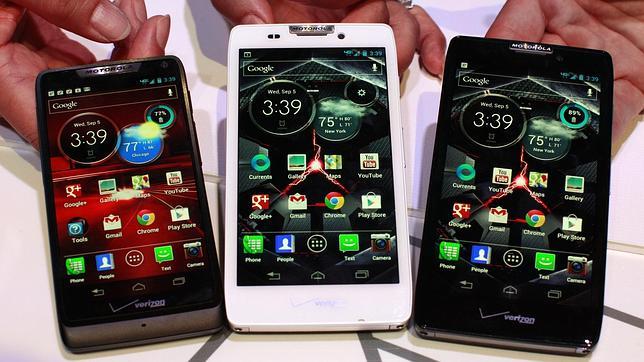 Motorola presenta tres nuevos «smartphones»