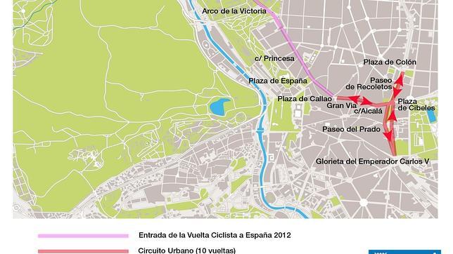 La Vuelta cortará varias vías de la región y de la capital este fin de semana