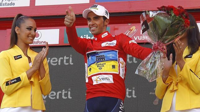 Contador sentencia la Vuelta a España en la Bola del Mundo