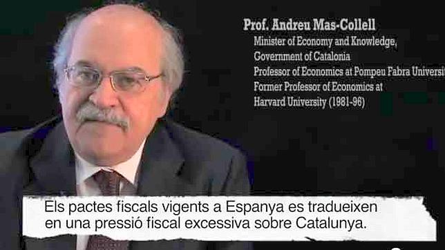 La CDC difunde un vídeo contra el «expolio fiscal» a Cataluña