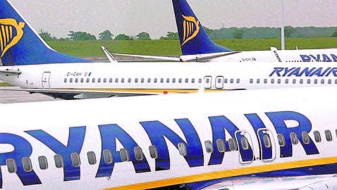 Ryanair dice que informe irlandés le sitúa al nivel de las aerolíneas más seguras