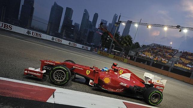 Alonso: «Parece que no somos tan competitivos como en Monza»