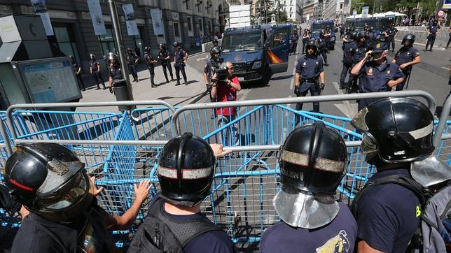 «Ocupa el Congreso» pone hoy a Madrid en alerta