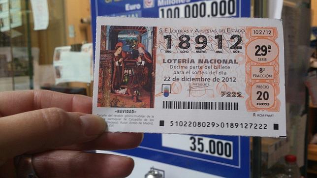 Lotería de Navidad 2012: «¿No lo sabes? El 18.912 es por Carrillo. Y no para brindar con champán»