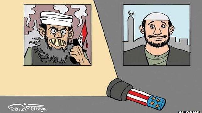 Egipto responde (por fin) a las caricaturas con caricaturas