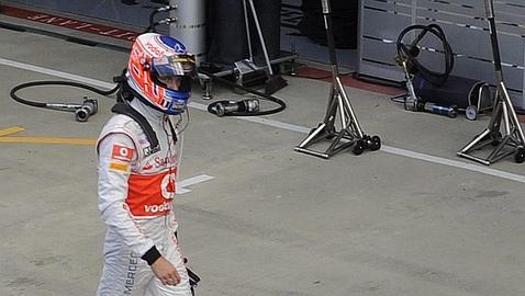 Button perderá cinco plazas en la parrilla del G. P. de Japón