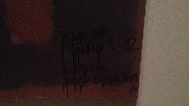 Detenido el presunto agresor del mural de Rothko en la Tate Modern