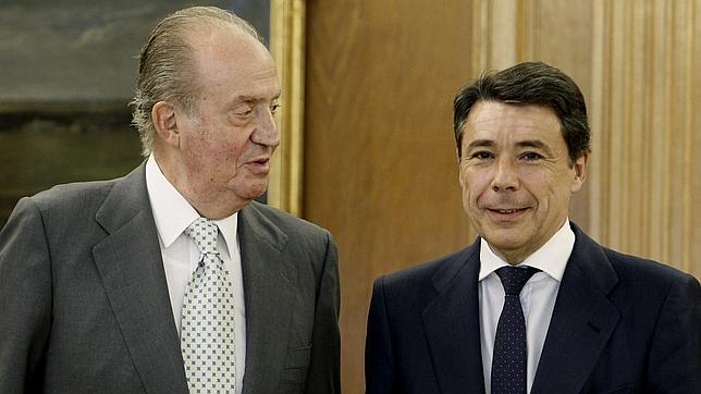 El Rey recibe a Ignacio González en su despacho de La Zarzuela