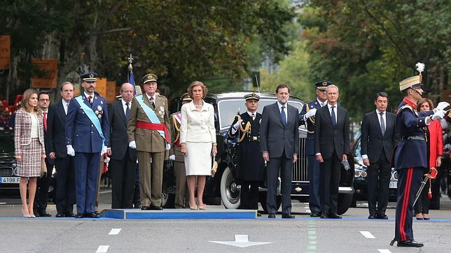 Presencias y ausencias destacadas en el desfile de la Hispanidad