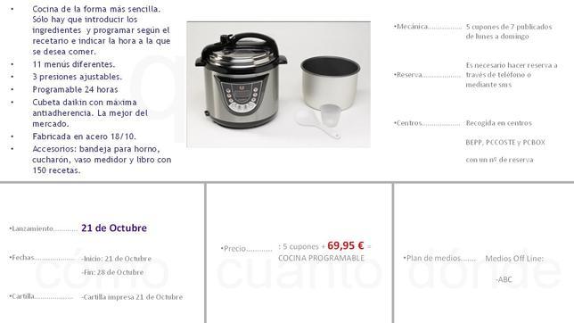 La olla que te permitirá programar tu comida, en tu cocina con ABC y por 69,95€