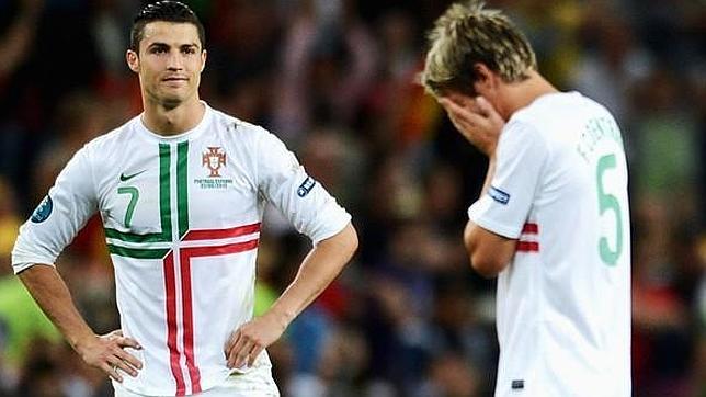 El gafe de Coentrao con Portugal