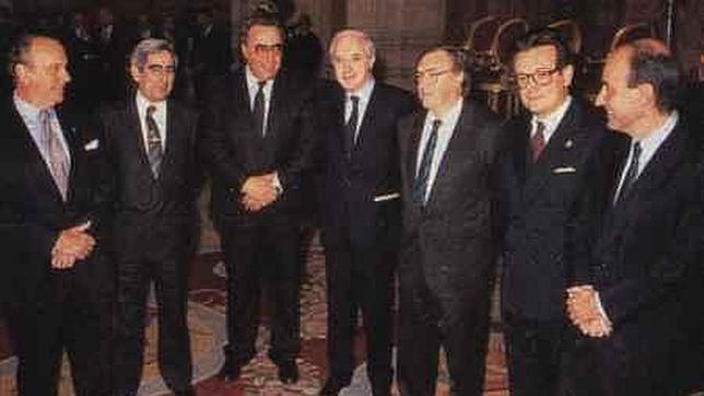 Homenaje a los «padres» de la Constitución