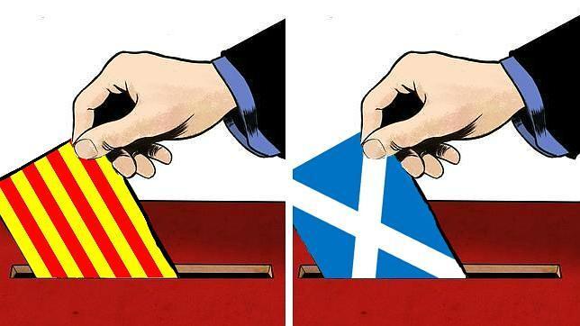 Por qué Cataluña no es Escocia
