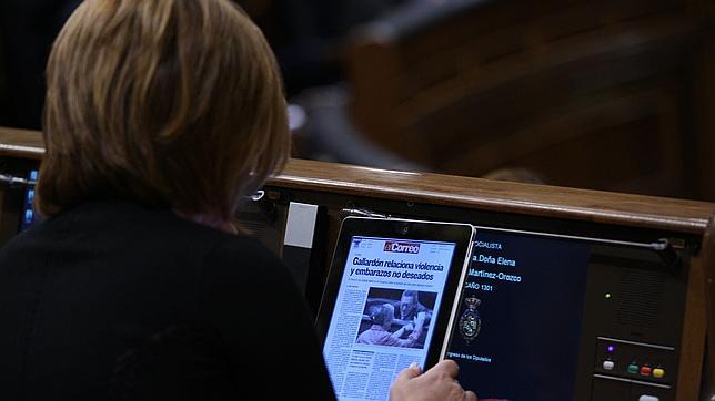 El Congreso recuerda a los diputados que los iPads perdidos quedarán desactivados
