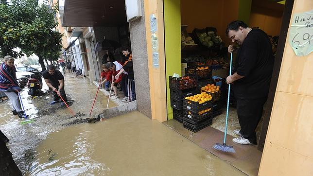 Málaga, en alerta roja por graves inundaciones debido a las lluvias torrenciales