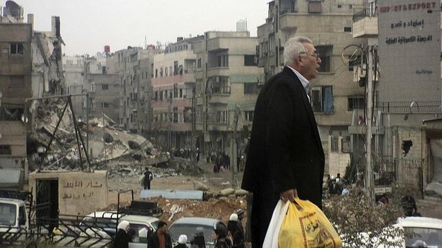 Las tropas de Al Assad combaten para expulsar a los rebeldes de Damasco