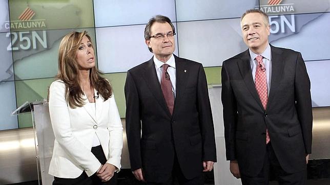 Elecciones catalanas 2012: Mas, Navarro y Camacho evidencian su divorcio sobre el derecho a decidir