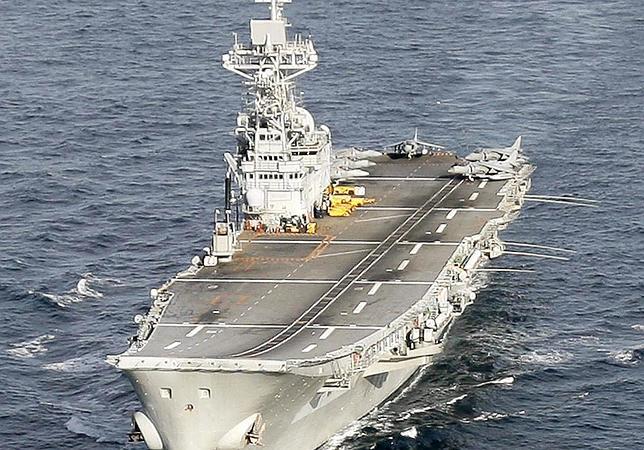 España se despide del portaaviones «Príncipe de Asturias», que será desguazado el año próximo