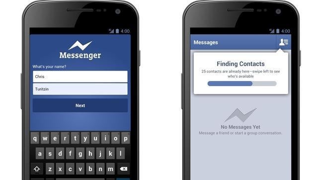 Facebook presenta un Messenger para personas que no tengan cuenta en esta red