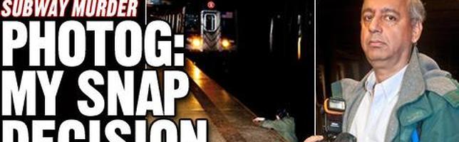 El fotógrafo que capturó la muerte en el metro de Nueva York se defiende