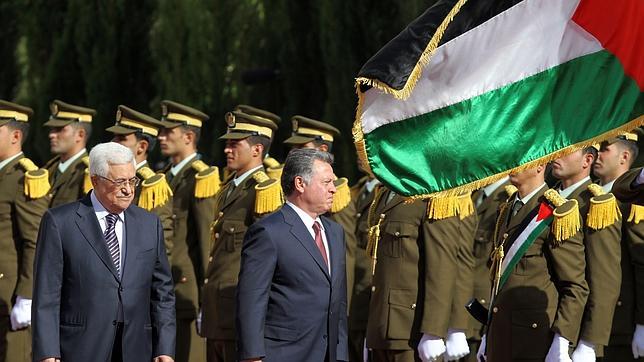 Abdalá de Jordania, primer jefe de estado en visitar Ramala tras el voto de la ONU