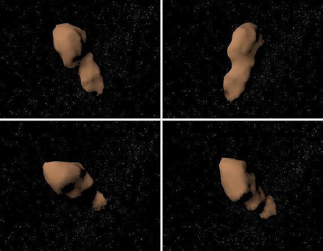 El asteroide Tutatis se acerca a la Tierra