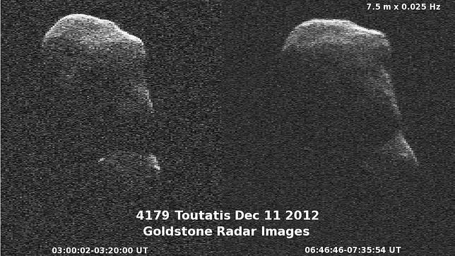 El asteroide Tutatis, visto como nunca