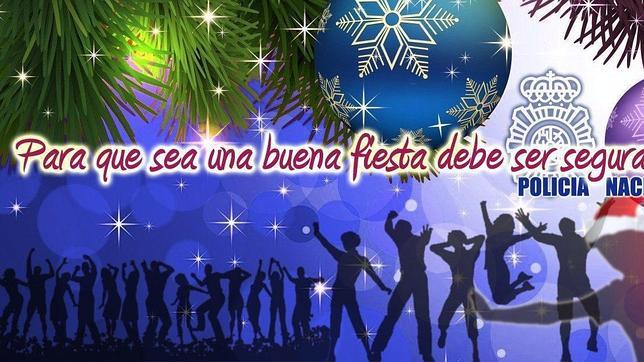 La Policía lanza una campaña en las redes sociales para evitar que las fiestas de Navidad acaben en catástrofe