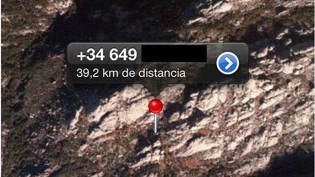 Whatsapp salva a cuatro montañeras en La Pedriza, con una precisión de diez metros