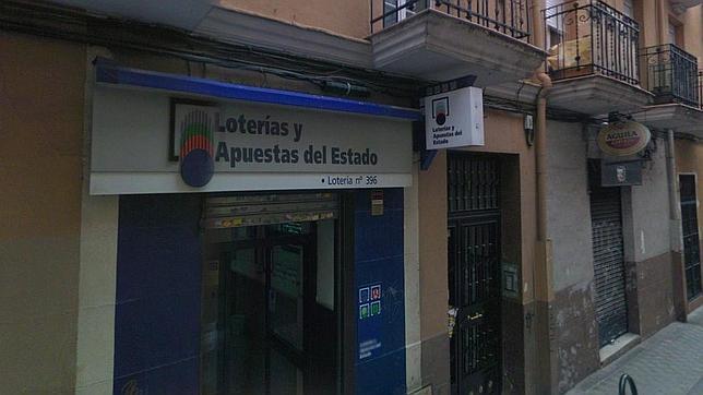 Butrón frustrado en un despacho de lotería