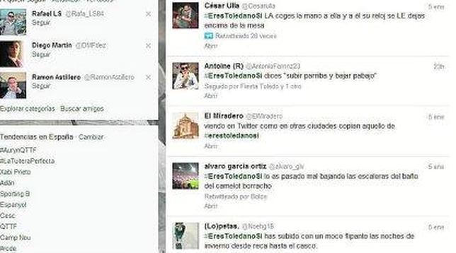 Ser toledano en twitter